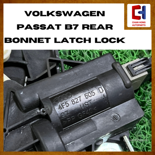 Volkswagen Passat B7 Rear Bonnet Latch Lock [4F5827505D][Original from Czechia][Used] - Image 3