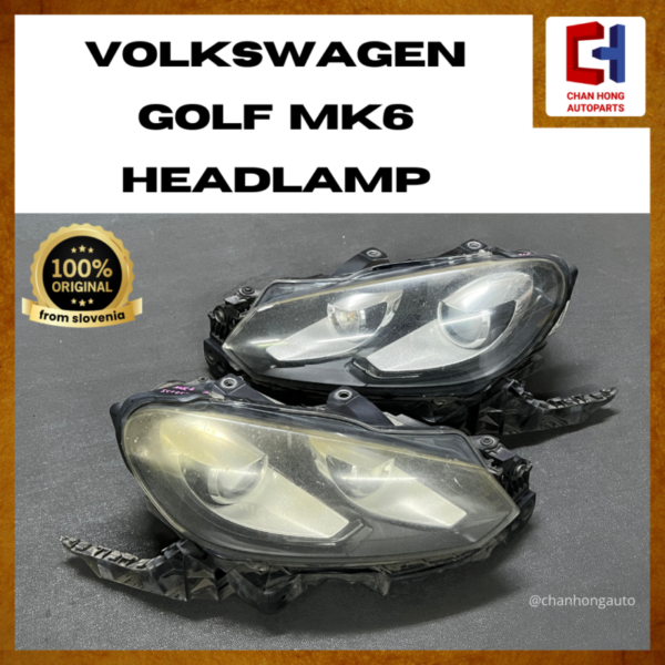 Volkswagen Golf MK6 Headlamp [5K2941752C][Original from Slovenia][Used]