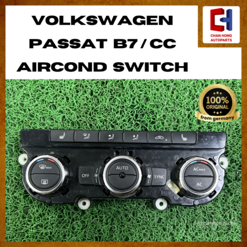 Volkswagen Passat B7 / CC Aircond Switch Panel [3AA907044C][Original from Germany][Used]