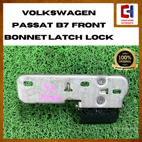 Volkswagen Passat B7 Front Bonnet Latch Lock [3AA823480][Original from Germany][Used]