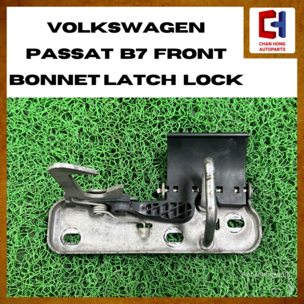 Volkswagen Passat B7 Front Bonnet Latch Lock [3AA823480][Original from Germany][Used] - Image 2