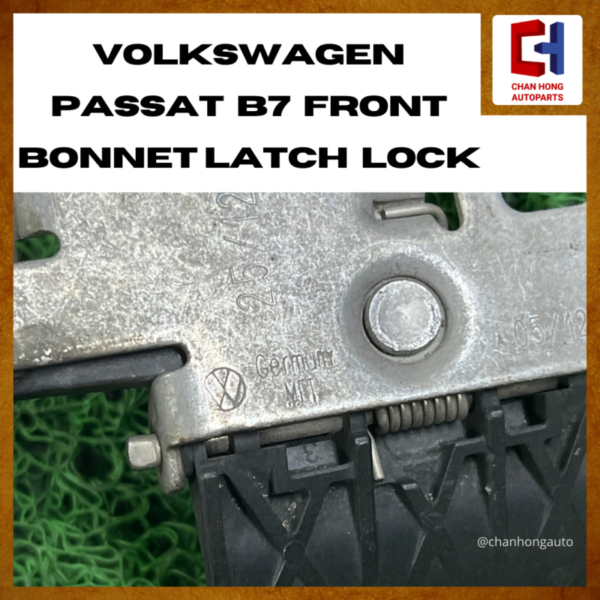 Volkswagen Passat B7 Front Bonnet Latch Lock [3AA823480][Original from Germany][Used] - Image 4