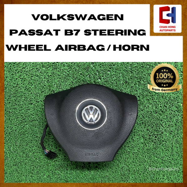 Volkswagen Passat B7 Steering Wheel Airbag / Horn [3C8880201][Original from Germany][Used]