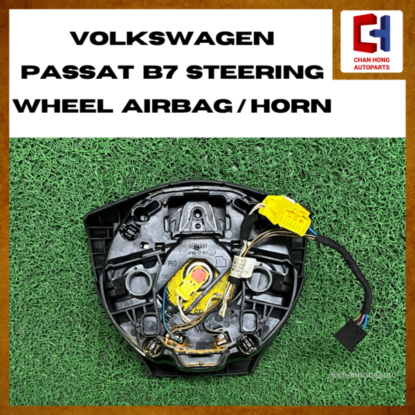 Volkswagen Passat B7 Steering Wheel Airbag / Horn [3C8880201][Original from Germany][Used] - Image 2