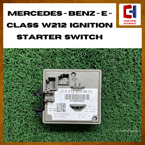 Mercedes-Benz-E-Class W212 Ignition Starter Switch [A2129056601][Original][Used] - Image 2