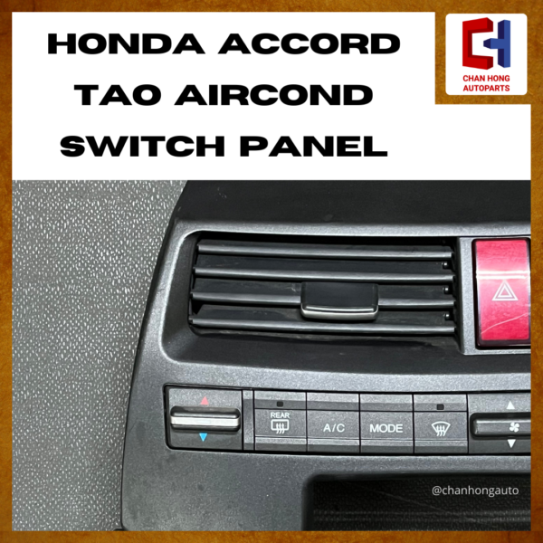 Honda Accord Tao Aircond Switch Panel [Original][Used] - Image 2