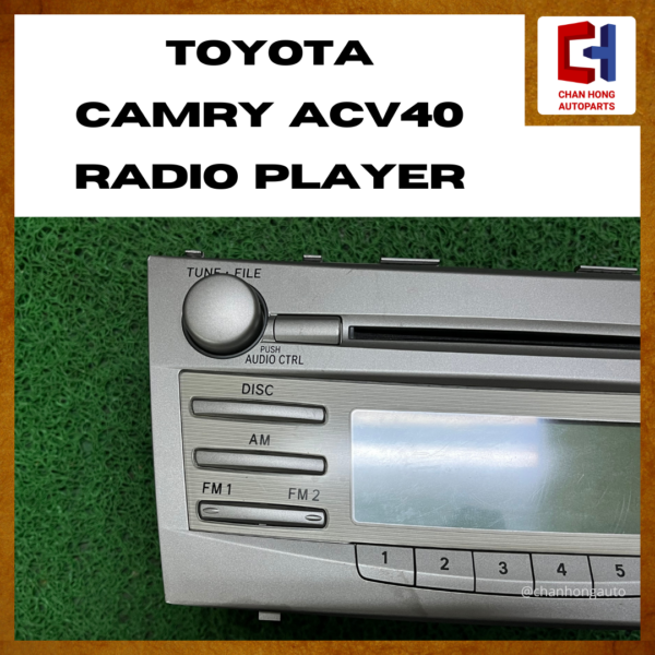 Toyota Camry ACV40 Radio Player [8612006200][Original from Thailand][Used] - Image 2