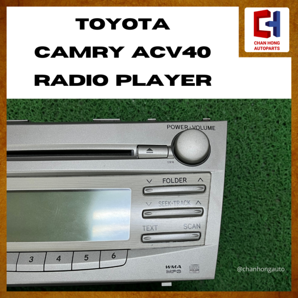 Toyota Camry ACV40 Radio Player [8612006200][Original from Thailand][Used] - Image 3