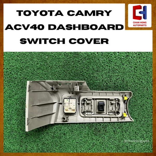 Toyota Camry ACV40 Dashboard Switch Cover [5530106060][Original from Thailand][Used] - Image 3