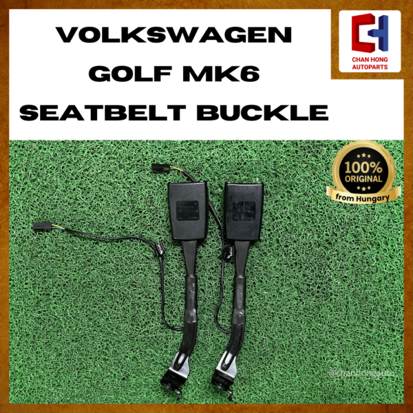 Volkswagen Golf MK6 Seatbelt Buckle [Original from Hungary][Used]