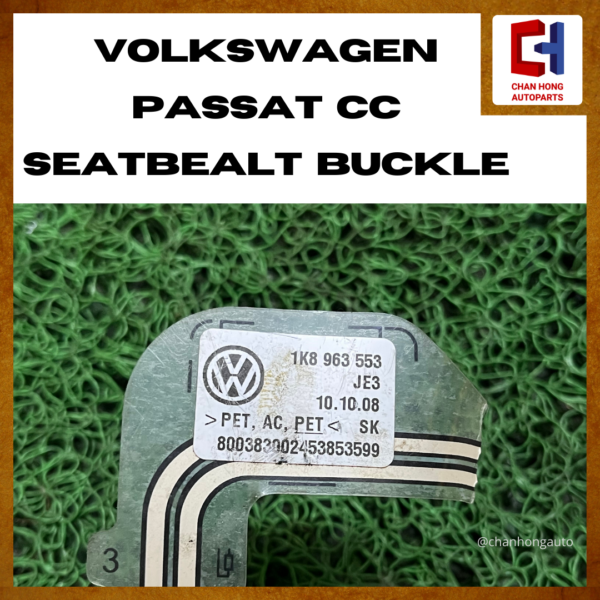 Volkswagen Passat CC Seatbelt Buckle [Original from Spain][Used] - Image 6