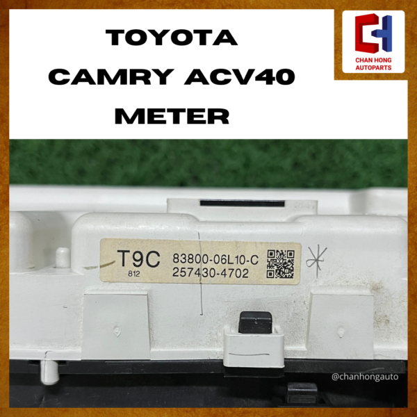 Toyota Camry ACV40 Meter [2574304702][Original from Japan 🇯🇵][Used] - Image 5