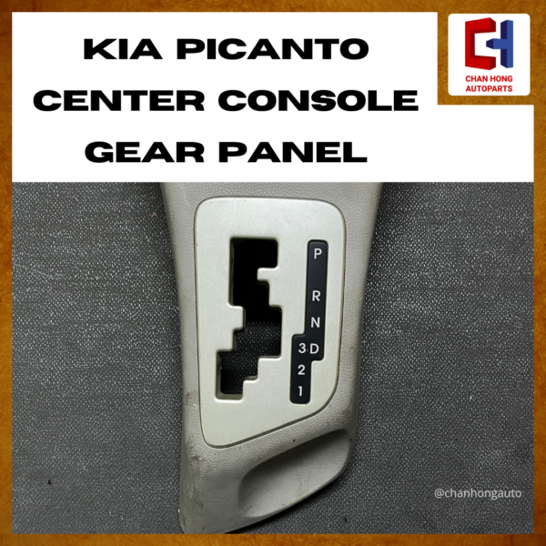 Kia Picanto Center Console Gear Panel [Original][Used] - Image 2